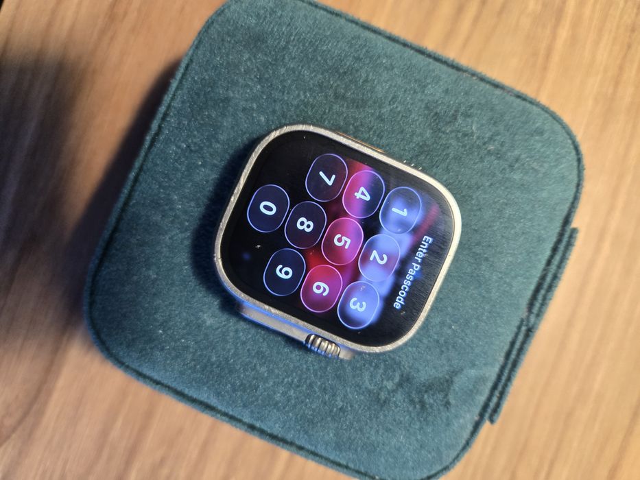 Apple watch ultra tytan