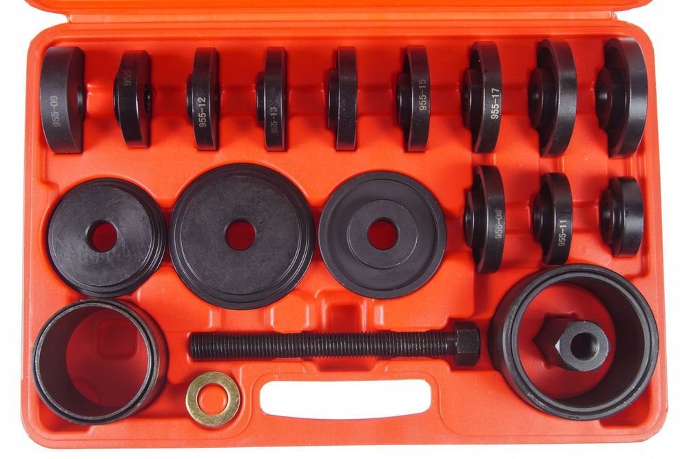 Ściągacz Tulei Łożysk Adaptery Prasy 56-88Mm Black