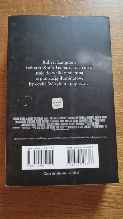 Dan Brown, Anioły i demony