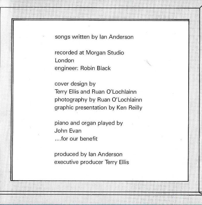 Jethro Tull - - - - - Benefit - - - - - CD