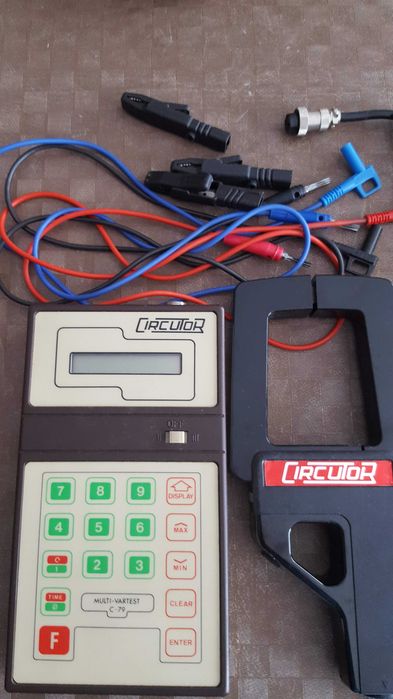 Equipamento Análise Redes CIRCUTOR MULTI-VARTEST C-79