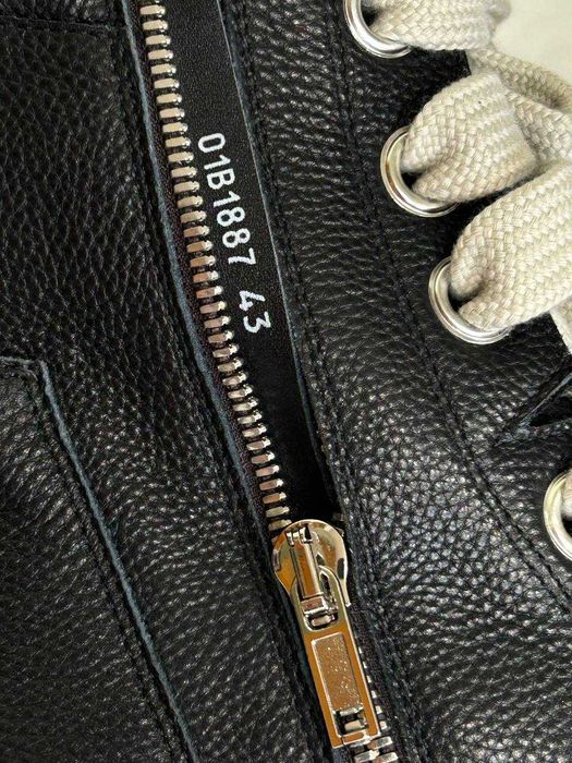 Rick Owens Bozo Tractor Jumbo Lace Boots ботинки черные lunar DRKSHDW