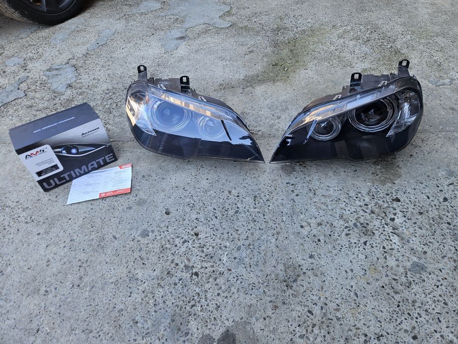 Реставровані Фари БМВ Х5 Е70 BMW X5 E70 Оригінал Фара стан нових