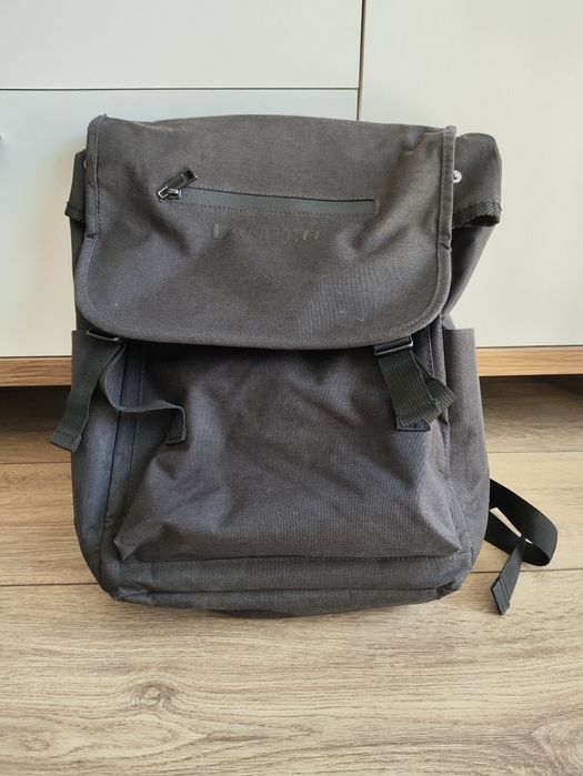 Plecak Lanetti sportowy elegancki czarny