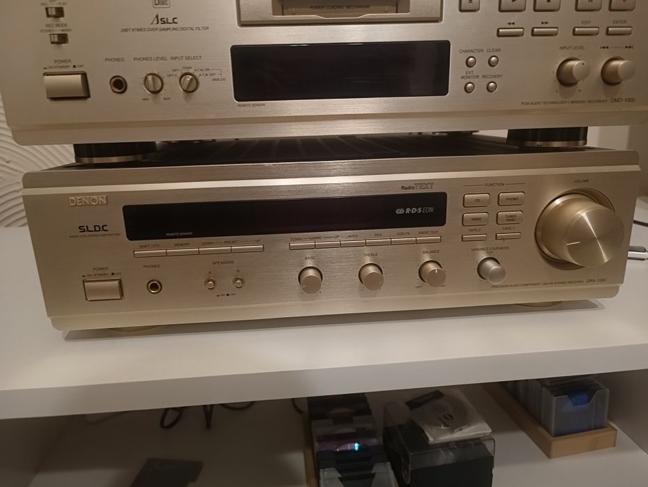 Denon amplituner deck minidisc