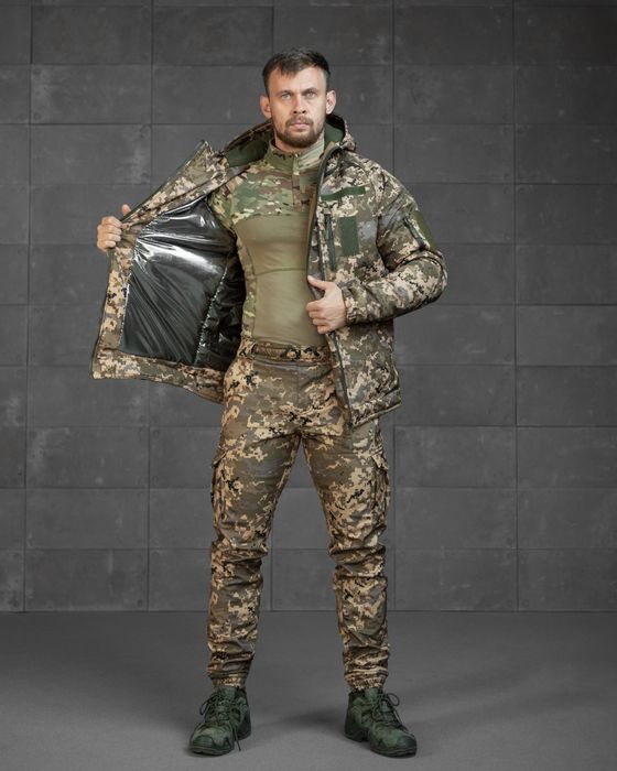 Зимовий тактичний костюм Omni-Heat  піксель