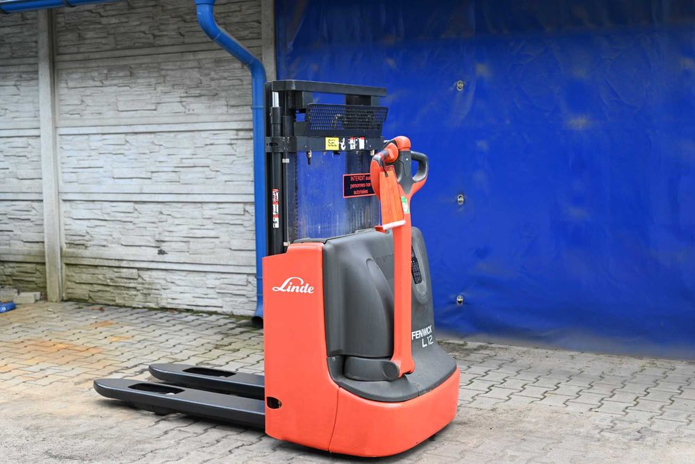 Paleciak elektryczny Linde L12 Duplex 210cm 2017rok FHP 283
