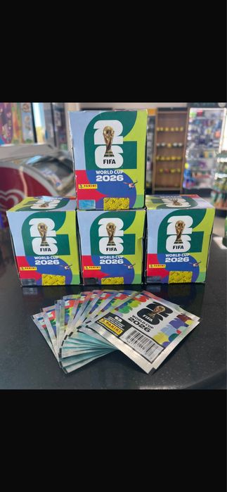 Atenção colecionadores, chegou os cromos da copa do mundo!