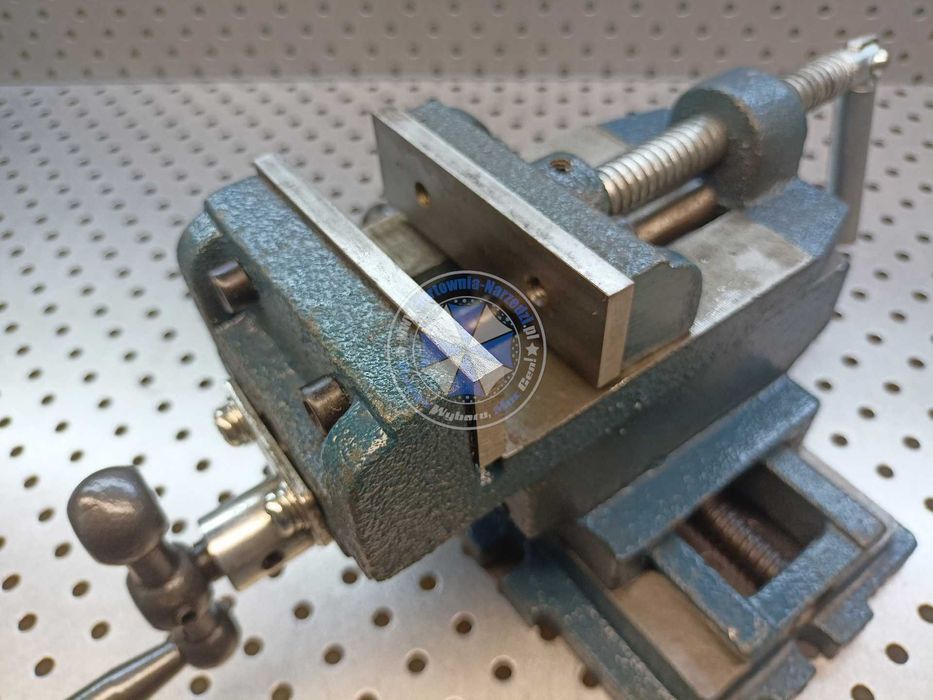 Imadło maszynowe imadło krzyżowe, dwuosiowe, 75mm imadło do wiertarki