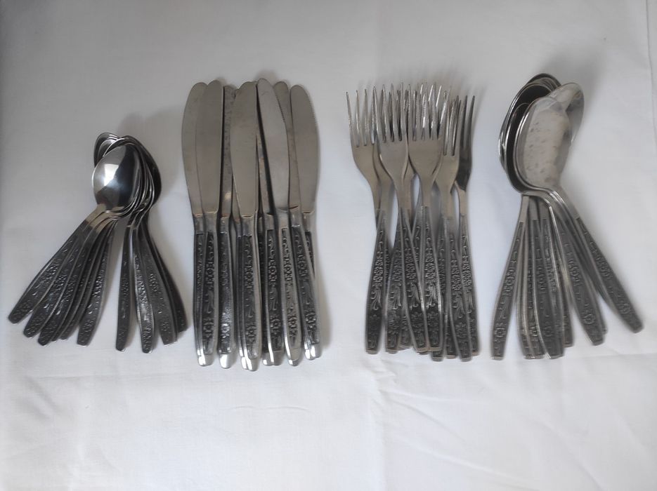 Sztućce - 48 sztuk - plater