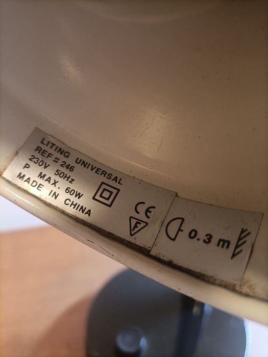 Candeeiro de secretária