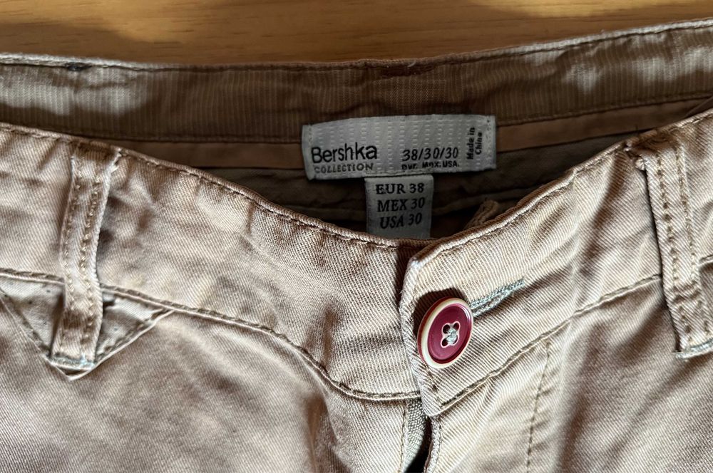 Calções castanhos Bershka - Homem - Tamanho 38