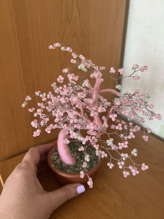 Дерево бонсай из бисера
