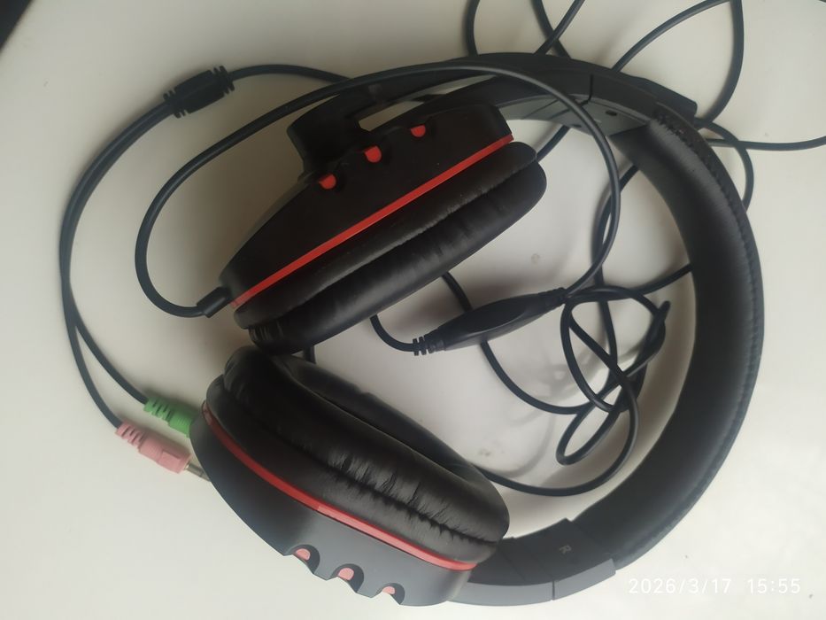 Игровая гарнитура, наушники для ПК, наушники