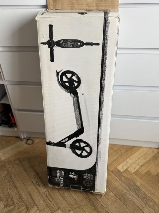 Самокат Oxelo town 7xl susp чорний