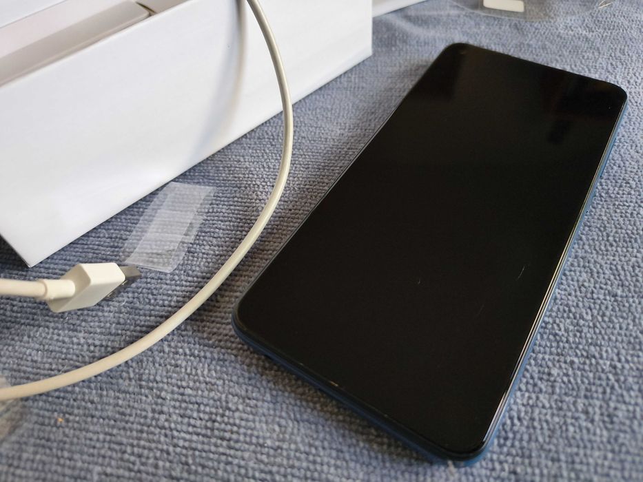Smartfon Redmi Note 9 - niebieski stan bardzo dobry 128GB