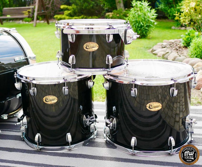 ‼️ Perkusja Ludwig Centennial Maple 20", 12", 14", 16" Trans Black ‼️