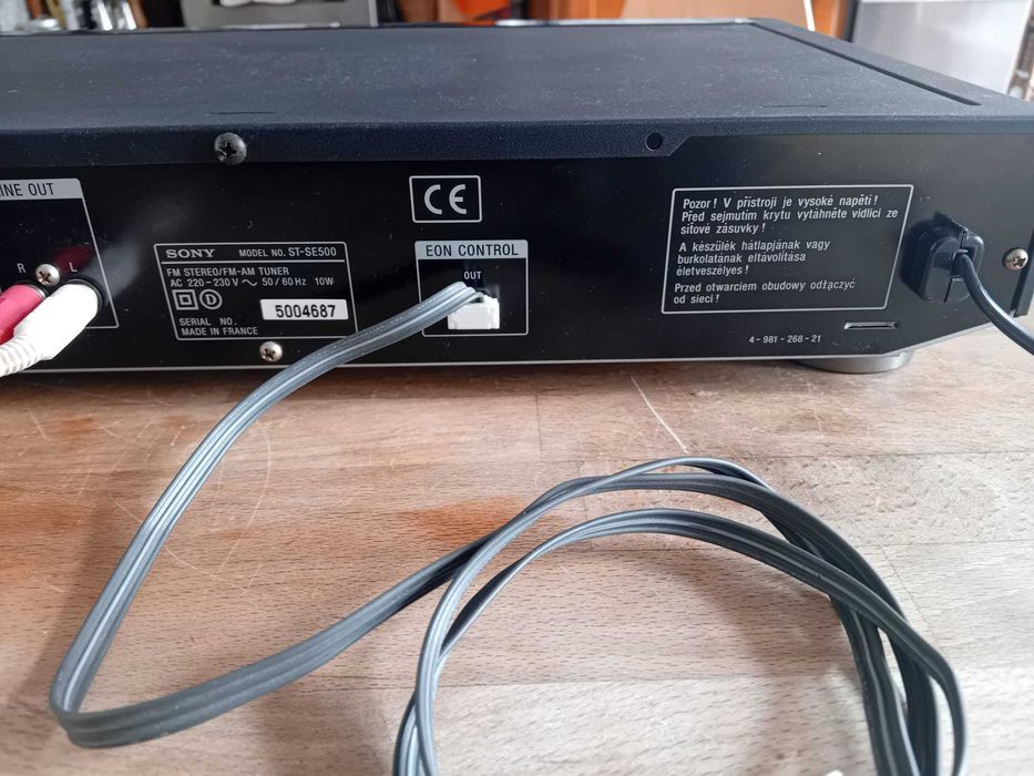 Rádio da marca Sony