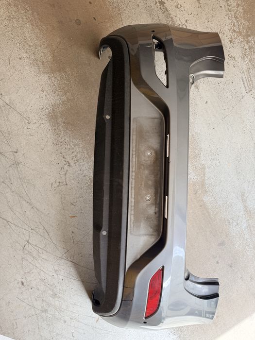 Para choques volvo v40 com difusor de dupla saida