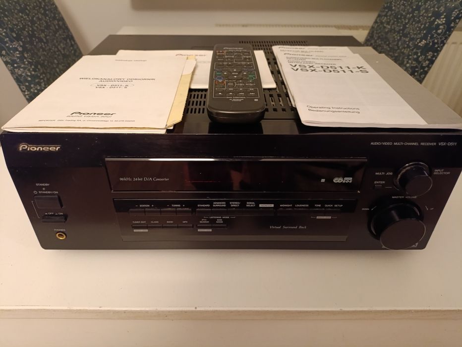 Amplituner kina domowego Pioneer VSX-D511 | 5.1 | Dolby Digital | DTS