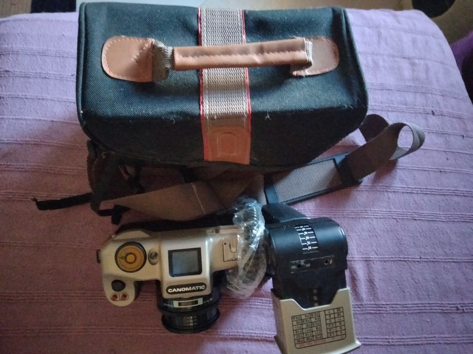 Câmera Canomatic Nk 4040 com bolsa transporte e Flash