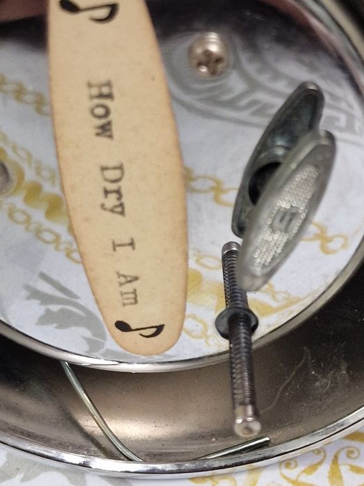 Garrafa musical vintage