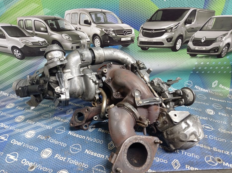 Турбина Турбіна BITURBO Рено Трафік 1.6 dci Trafic Vivaro Віваро 14-19