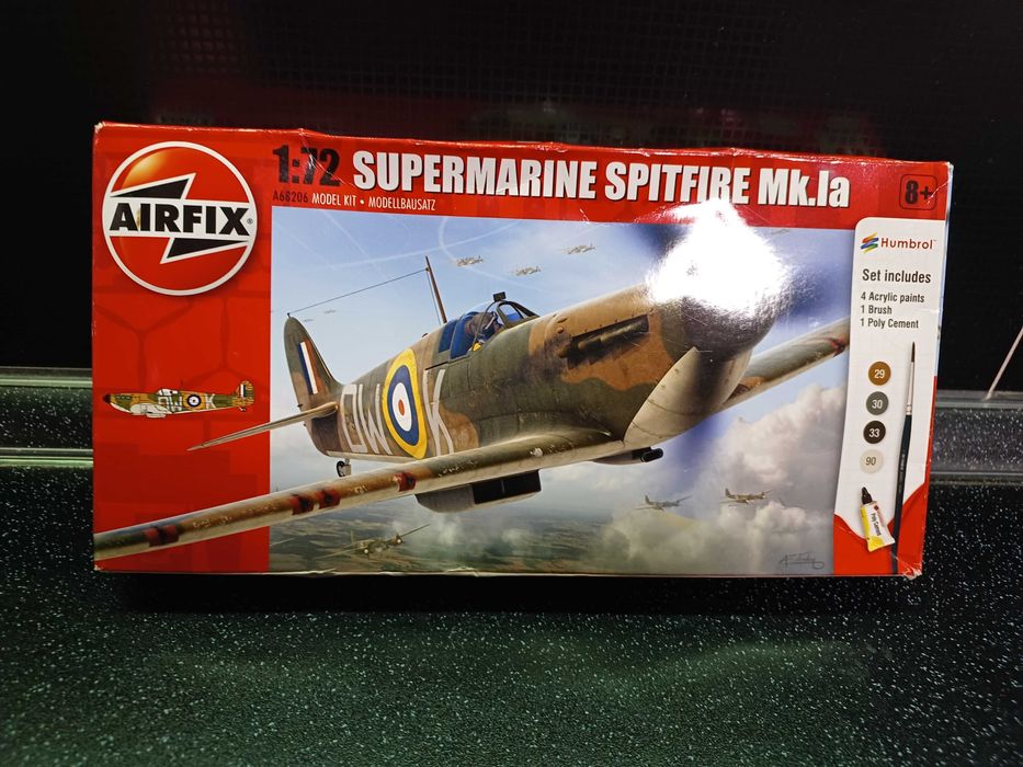 Модель Airfix Supermarine Spitfire Mk.Ia 1:72  Air fix