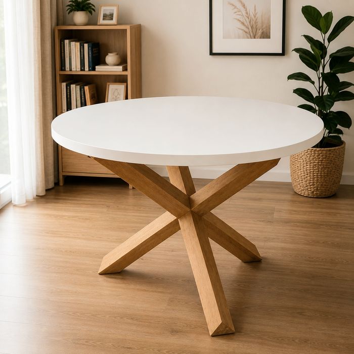 Okrągły stół jadalniany 120 cm