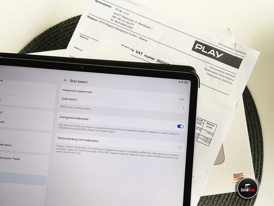 JAK NOWY Huawei MatePad 11,5 PaperMatte - 8GB 256GB Rysik Klawiatura