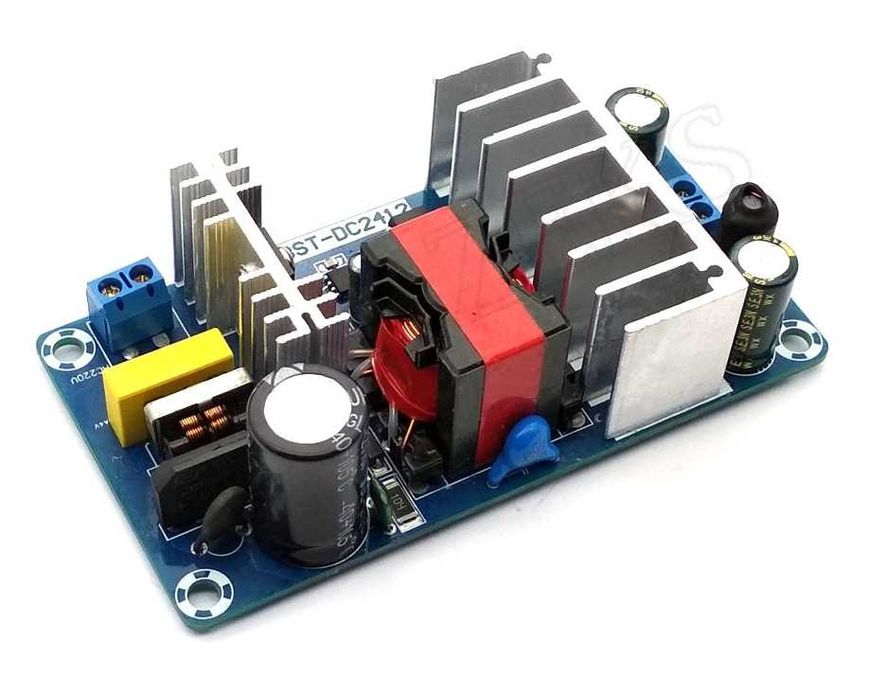 Імпульсний блок живлення AC 100-240V - DC 24V/12V, 6A/8A