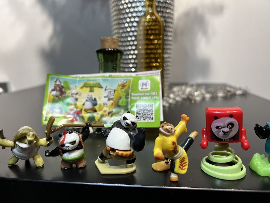 Панда Кунг Фу киндер игрушки панда коллекция