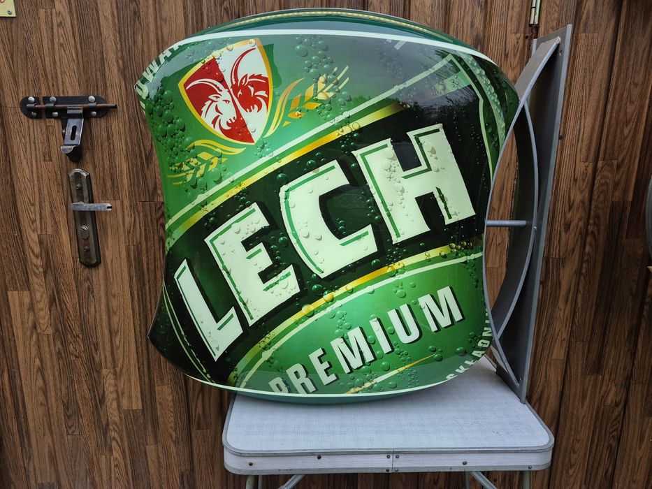 Neon  reklamowy podświetlany kolekcjonerski