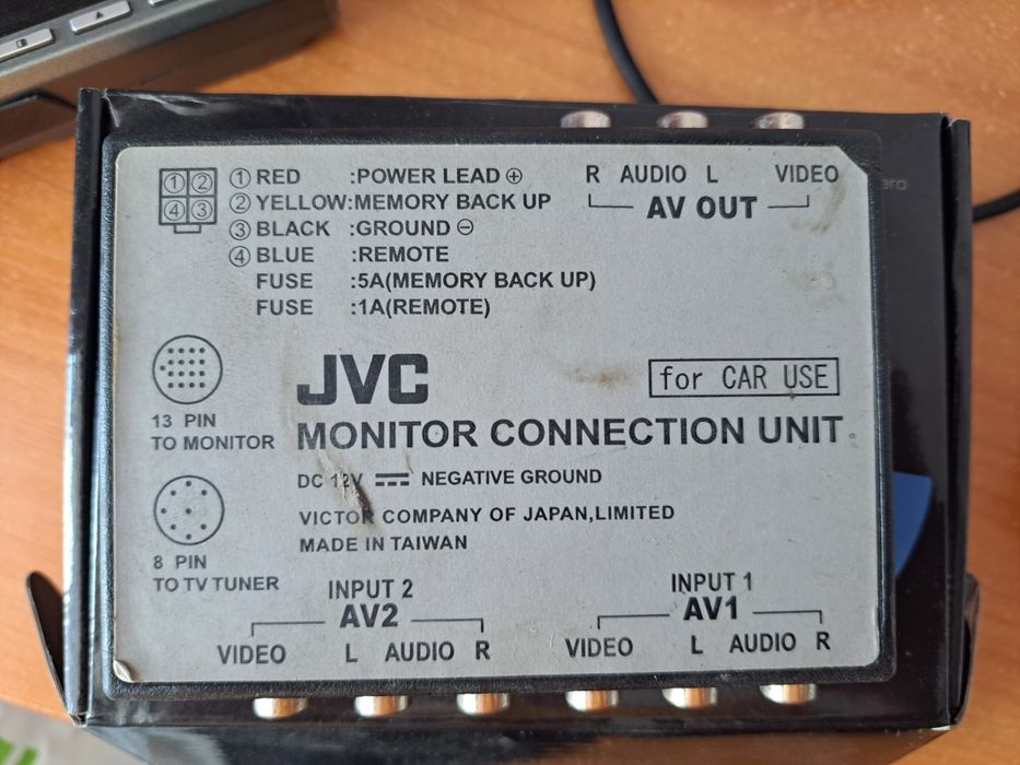 Автомобільний монітор JVC