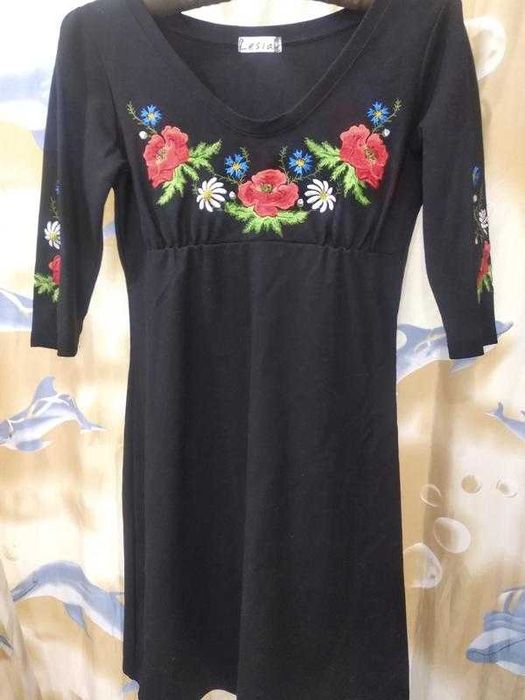 Дуже красиве плаття-вишиванка, вишита сукня