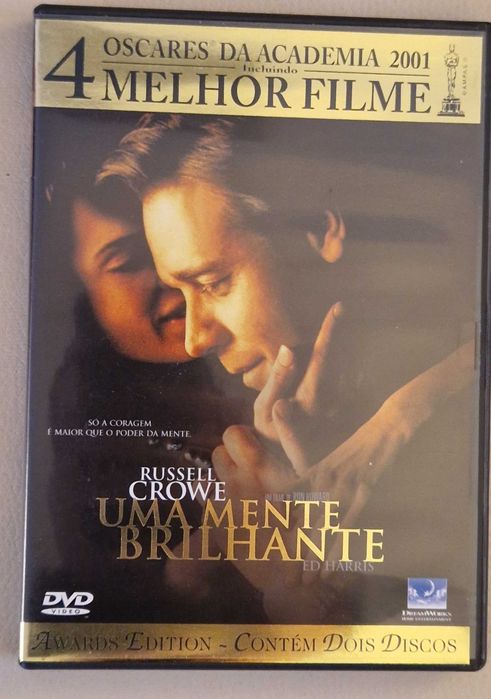 Dvd filme Mente Brilhante
