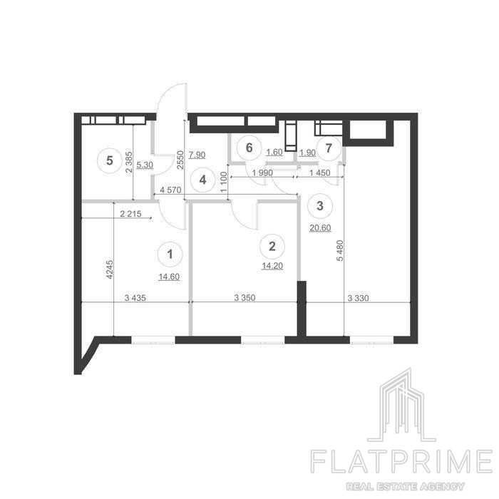 Видова 2кім квартира в ЖК Greenville park Пимоненка