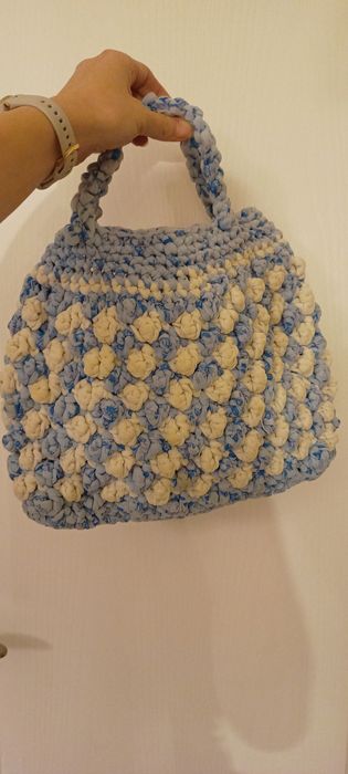 Pleciona siatka torebka