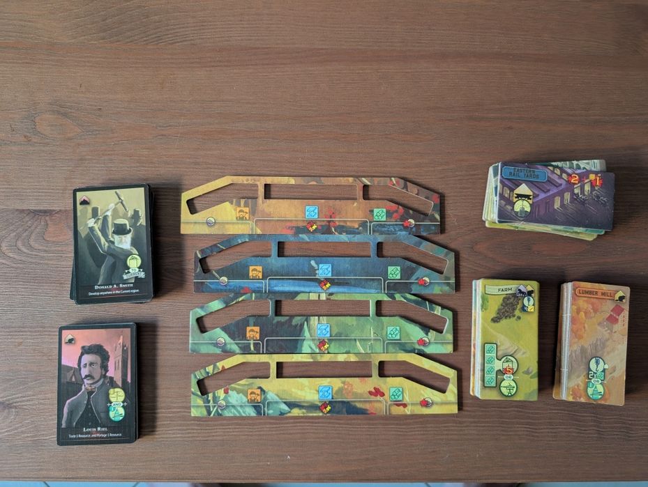 The Transcontinental - Jogo de tabuleiro