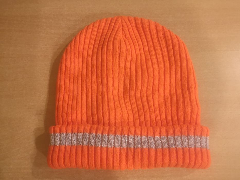 Czapka ocieplana Reis Workwear pomarańczowa