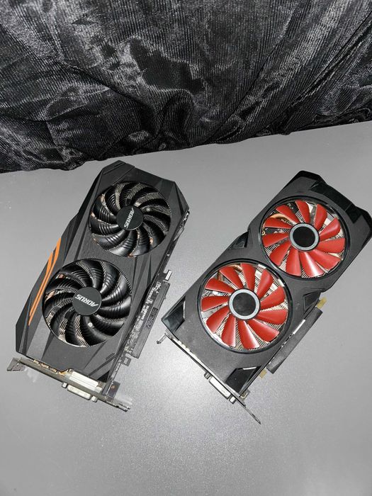 Komponenty gamingowe / RX 570 /i3-10100F/MONITOR/ZASILACZ/OBUOWA