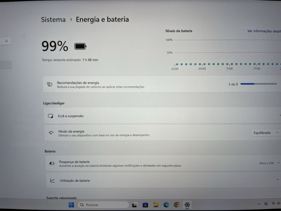 Portatil Hibrido Dell com bateria nova .