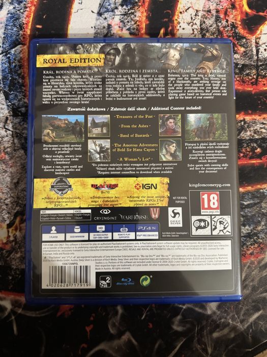 Kingdom Come Deliverance PS4