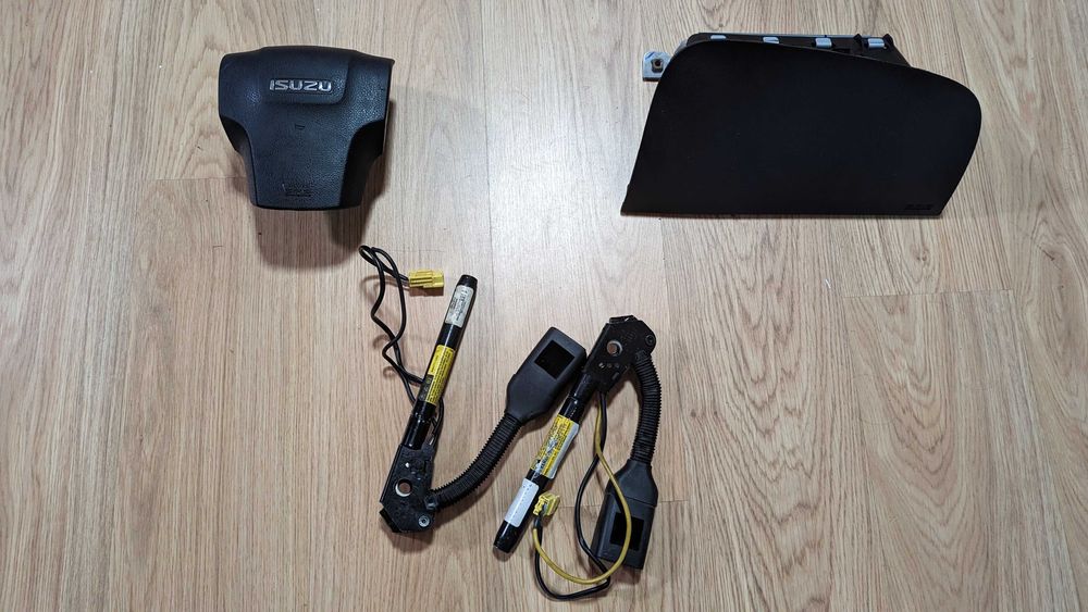 Conjunto Kit Airbags Tablier Isuzo D-Max 2017 Volante Cintos