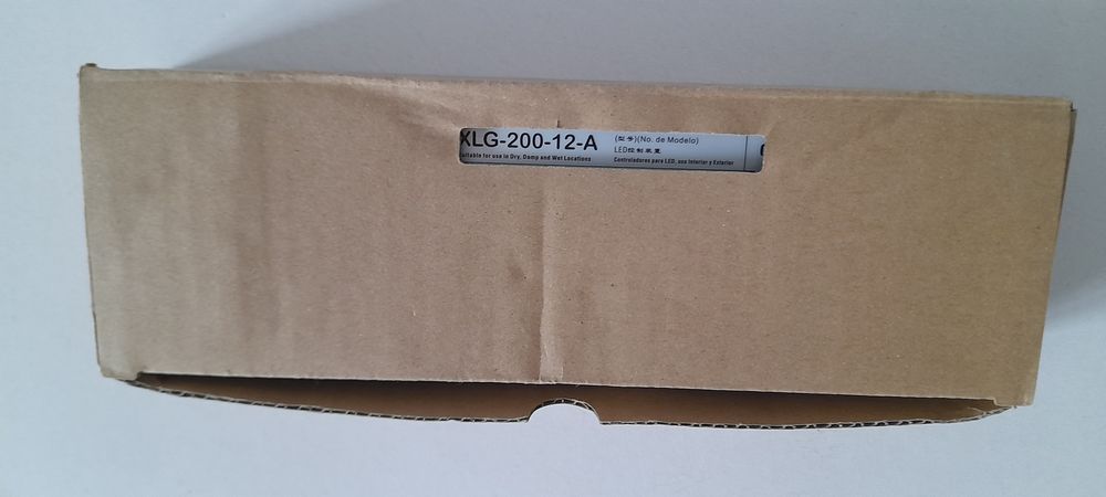 Блок питания, новый, Mean Well XLG-200-12-A