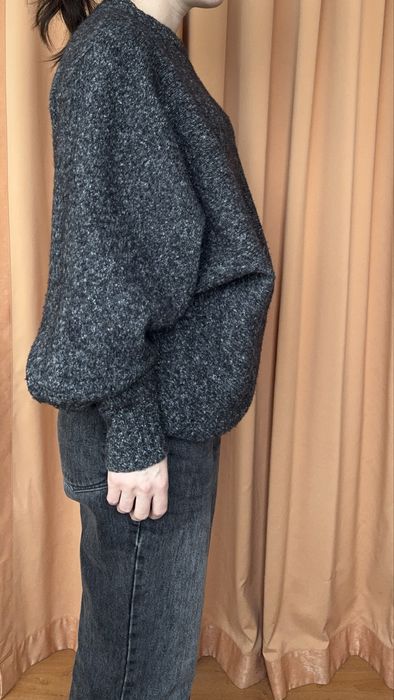 Обʼємний вовна/альпака/кашемір светр з кишенею Raey