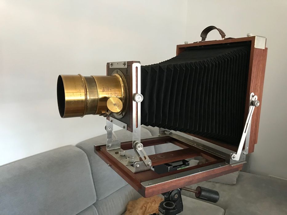 Câmara de grande formato 8x10”