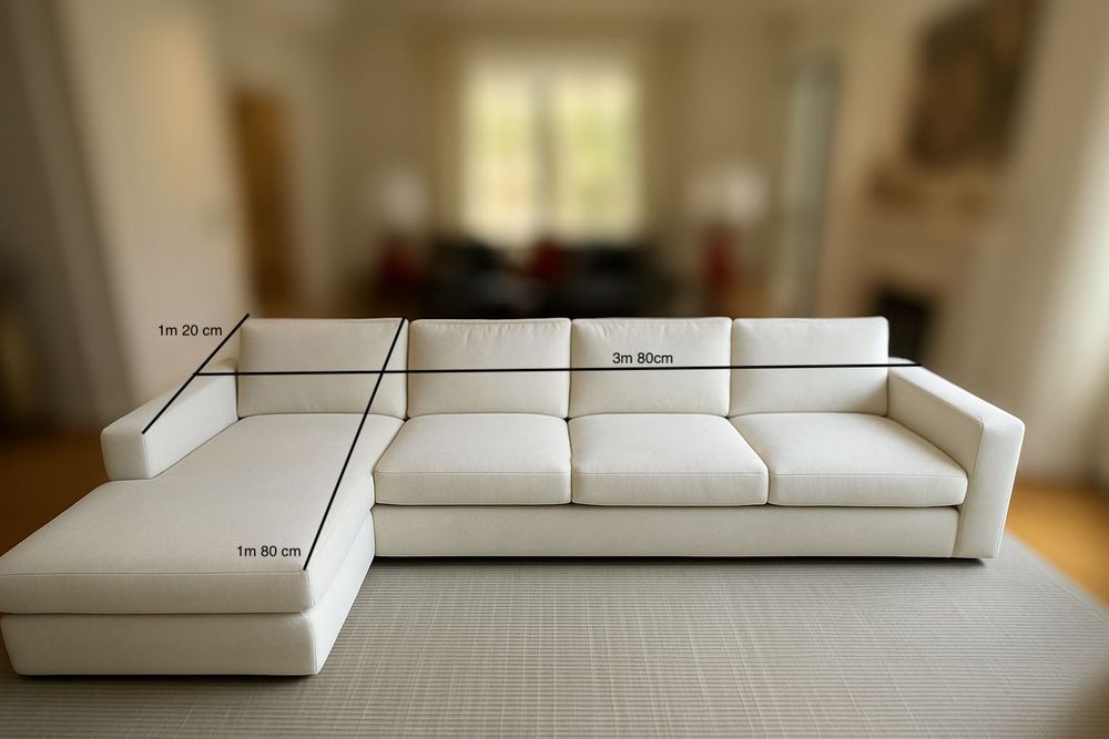 New White Sofa