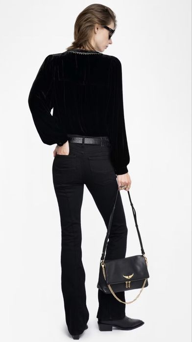 Блуза бархатная Zadig & Voltaire