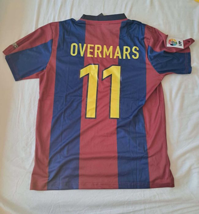 Koszulka Meczowa Marc Overmars FC Barcelona 2000/2001 Rozmiar L